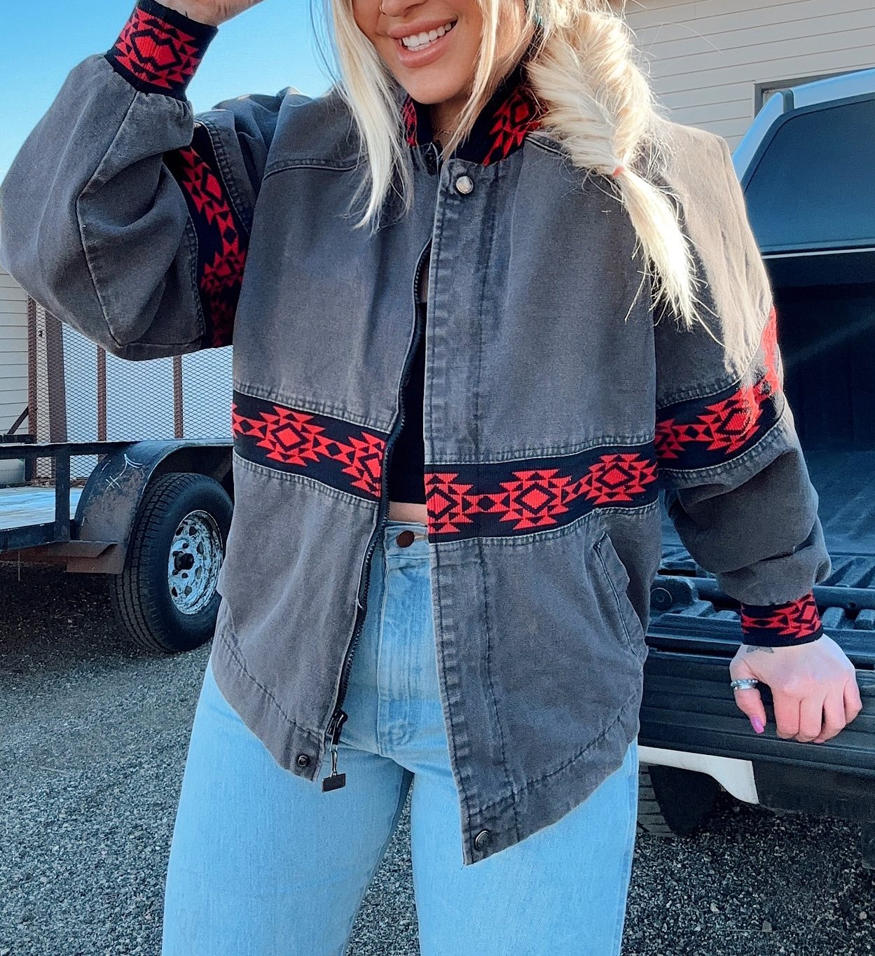 Aztec Coat Baseball Uniform